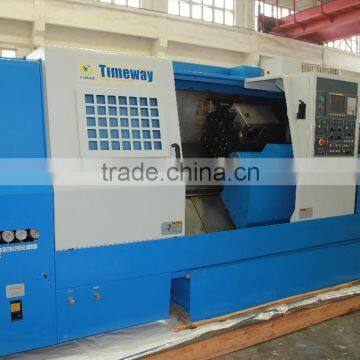 Double Spindle CNC Lathe Machine AK-25DS photo-2
