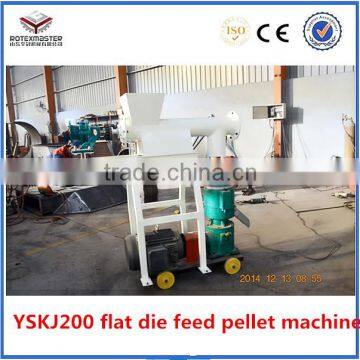 Factory Price Small Capacity Pellet Manufacturing Equipment Flat Die Poultry Animal Feed Machine photo-3