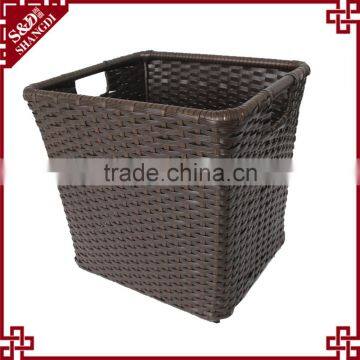 Wholesales Chinese Supplier Customized PE Plastic Wicker Kids Laundry Basket for Dirty Clothes of Baby photo-3