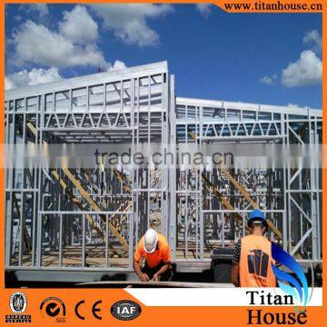 Low Cost China Prefabricated Light Frame Steel Structures Residential Buildings photo-6