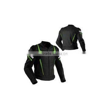 Leather Motorbike Jacket S&C-604