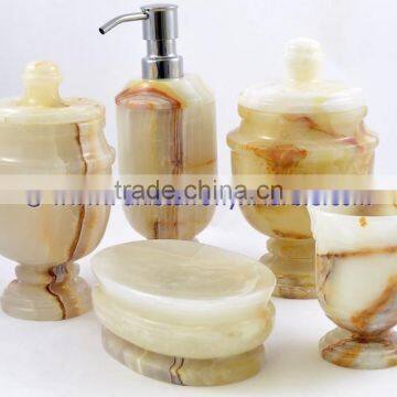 Wholesale EXPORT QUALITY MANUFACTURER AND EXPORTERS ONYX BATHROOM ACCESSORIES COLLECTION photo-4