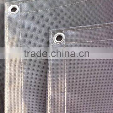 Flame Retardant PVC Dip Mesh Sheet 270GSM 1000D/14X14 photo-2