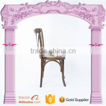 wholesale wood cross back chairs for dining room