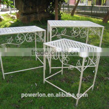 Set /2 Outdoor Handmade Metal Flower Pots Wholesale photo-3