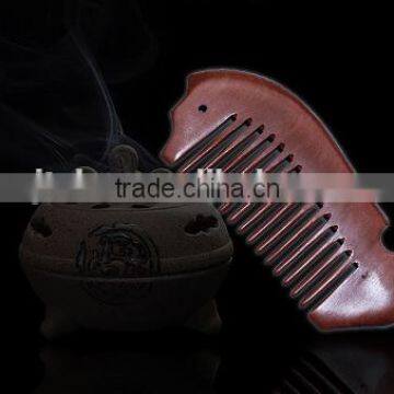 Fish Wood Pocket Comb photo-2