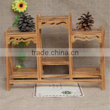 Classic Wholesale Wooden Decoration Rack for Living Room photo-3