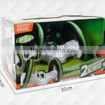 2 Wheels Capsule Space Toy Stunt Car, Anti-throw 360 Degree Roll Rotating Tumbling Car, Electric Stunt Radio Control Toy Car photo-5