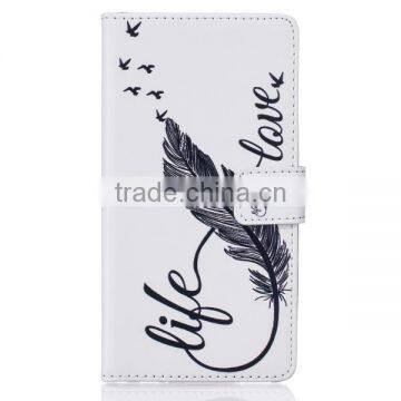 Universal Embossed PU Flip Stand Wallet Leather Mobile Phone Back Cover For IPhone 6 6S photo-4
