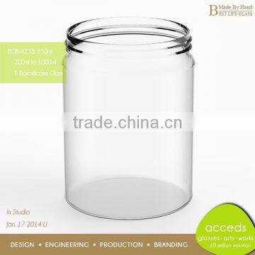 Newest Special Hand Craft 180ml Mini Honey Glass Jars photo-5