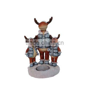 2014 New Handmade Resin Christmas Reindeers Gift for Sale photo-3