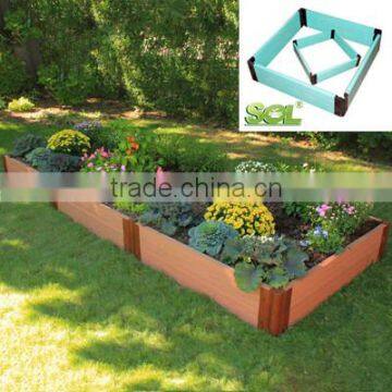 Modular Box Planter Plastic Garden Raised Bed Planter Raised Garden Bed photo-3