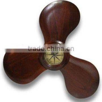 Fan shape fashion decorative wall hanging clock