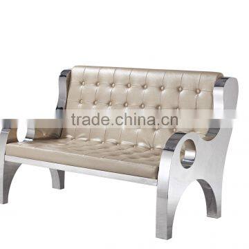 Thick Stainless Steel Leisure Single Sofa Chair ND129