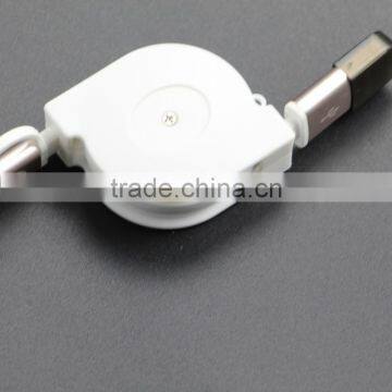 Custom Logo Printed Retractable 2 in 1 USB Data/Sync Charger Cable for Gift Promotion photo-4