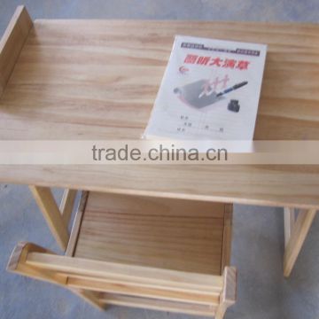 Children school desk and chair/Wooden school furniture/Modern furniture