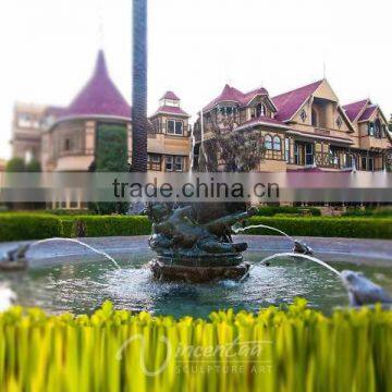 Angel Bronze Water Fountain Outdoor Large Bronze Fountain photo-5