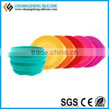 Anti-broken Folding Bowl, Pet Bowl, Foldable Silicone Bowl photo-4