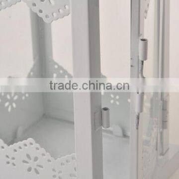 New 2017 White Vintage Style Moroccan Lantern Candle Holders photo-6
