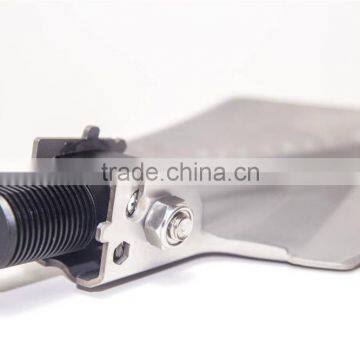 Top Brand Multifunction Fishing Bait Knife Shovel Hoe Saw and Fire Flint photo-2