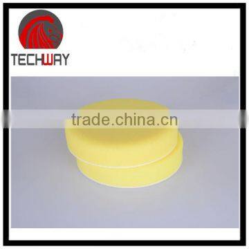 5'' 6'' 7'' Imported Flat Fine Soft Foam/ Sponge Pad for Finishing Yellow Color photo-3