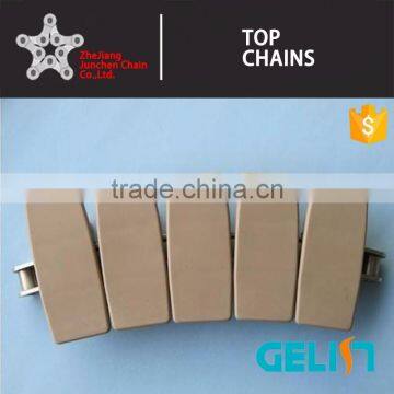 Plastic Side Flexing Flat Top Chains for Bottle Snap-on Gripper Roller Chains photo-5
