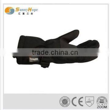 Fashion Full Finger Professional Black Ski Gloves photo-2