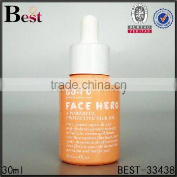 Hot Products Cosmetic Orange Screen Printing 30 ml Glass Dropper Bottle for Essential Oil Lotion Perfume China Shuppliers photo-5