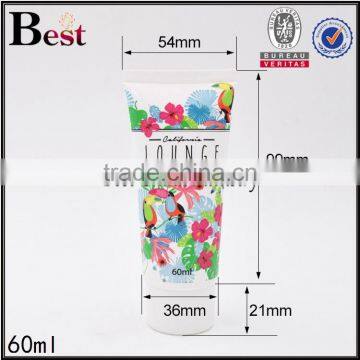 60ml Travel Size Facial Cleanser Plastic Cosmetic Tube Wholesale photo-5