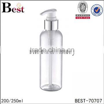 250ml Clear Pet Plastic Bottle Plastic Pump Empty Plastic Bottles photo-4