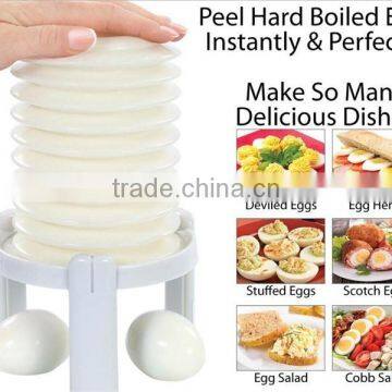 EggStractor Slicer Cooking Hard Boiled Egg Peeler Kitchen Tool