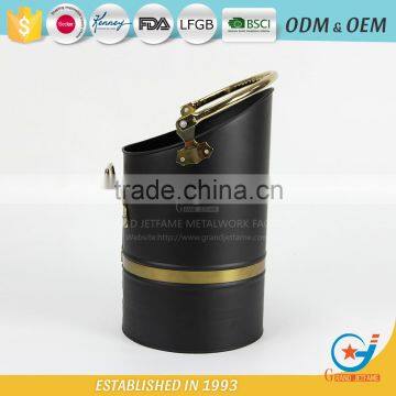 Iron Metal Black Coal Hod Ash Powder Coating Coal Bucket photo-2