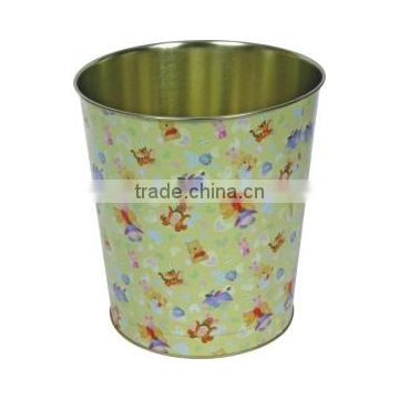 Tin Garbage Bucket