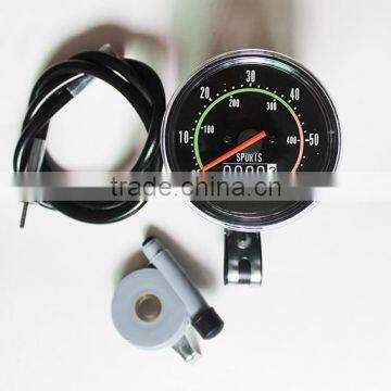 2016 Wholesale Waterproof Cycling Stopwatch Cycling Computer Classical Mechanical Bike Cycling Odometer Stopwatch Speedometer