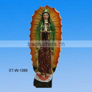 resin Virgin Mary statue