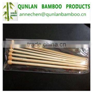 Eco-friendly Natural Bamboosingle Pointed Kitting Needle photo-2