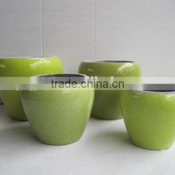 Hot sell ceramic flower pot for home and garden deco