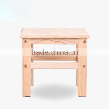 Lovely cute pretty custom Shape Eco-friendly Wooden Feet Stool for children