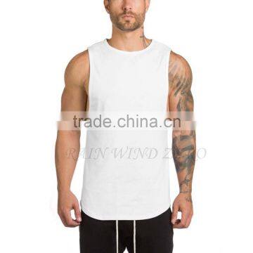 100%COTTON Men Tank Tops Fashion Print Gym Tops Comfortable Cotton Vest