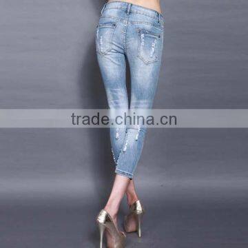 2017 New Plus Size Clothing Casual Modern Denim Pants Jeans Brands