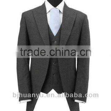 2015 new design formal suit wedding suit man suits nice cut long style