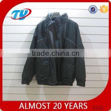 hi vis black youth wholesale fleece jackets