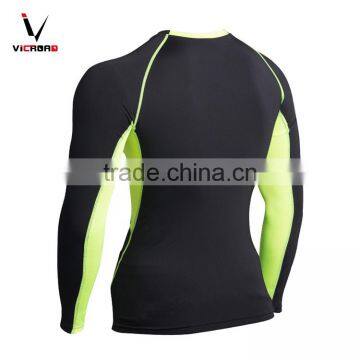 Long Sleeve Breathable Anti-bacterial Reflective Sexy Fitness Gym Apparel for Men photo-4