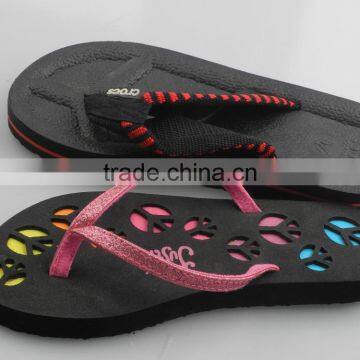 Non Slip Slipper, Garden Slipper, Girl and Animals Sex Lady Cross Slipper/flip Flop photo-3