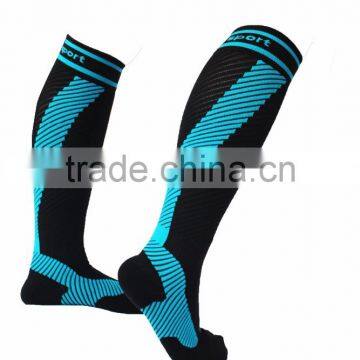 Hot Sale High Quality Athletic Tape Compression Socks photo-5