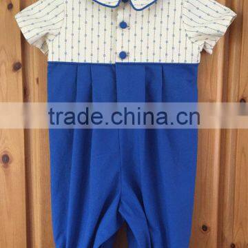2017 Hot Selling Baby Bubble Romper With Gathered Kids Romper photo-2