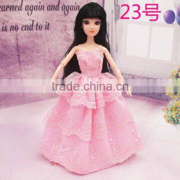 Wholesale 11 Inch Cheap Doll Clothing Barbie Doll Dress Baby Toy photo-6