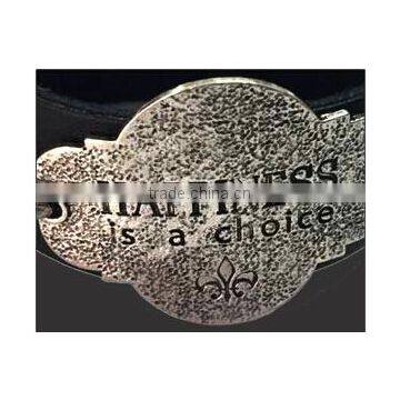 Fashion Words Leather Cord Bracelets,custom Letters Engraved Bracelet,leather Charm Bracelets photo-6