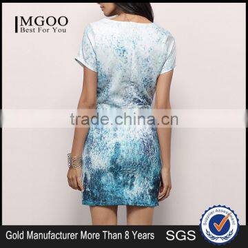 MGOO Fast Selling OEM/ODM China Made Printed OL Dress Fashion Short Dress Elegant Evening Dress #25306012 photo-4