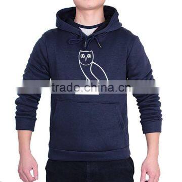 Top Quality Men Sportswear Custom Printing Hooded Hoodie Pullover Tracksuit Hoody Gym Sportsman Wear Slim Hood Sweatshirt